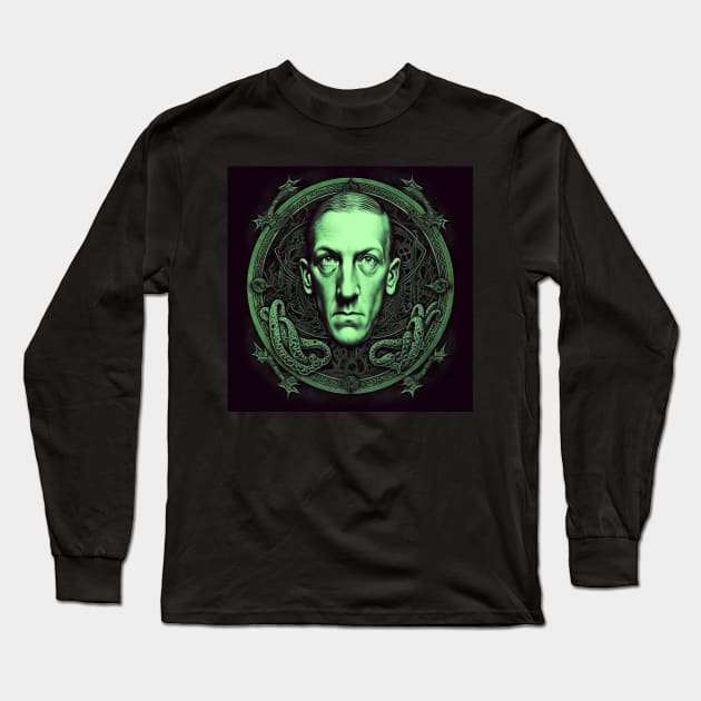 Architect of Cosmic Dread Long Sleeve T-Shirt by TheWombatsDen